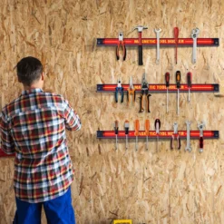 3 x Magnet Werkzeughalter Wand Magnetleiste Set Magnetleiste 46 cm