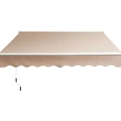 3 x 2,5 m Gelenkarmmarkise Sonnenmarkise Balkonmarkise Terrassenmarkise Klemmmarkise mit UV- und wasserbeständigem Material