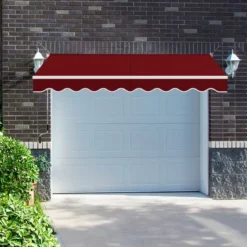 3 x 2,5 m Gelenkarmmarkise Sonnenmarkise Balkonmarkise Terrassenmarkise Klemmmarkise mit UV- und wasserbeständigem Material