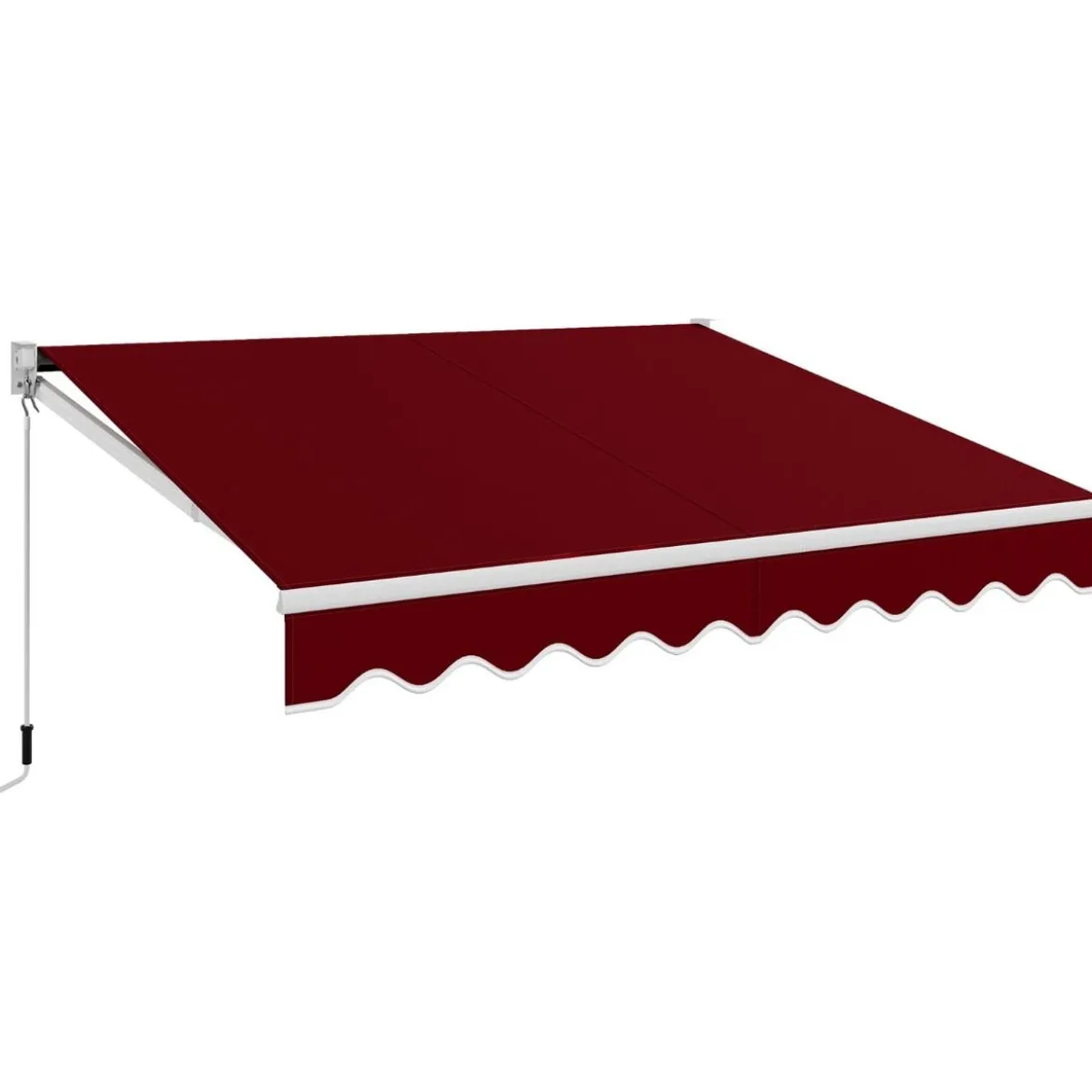 3 x 2,5 m Gelenkarmmarkise Sonnenmarkise Balkonmarkise Terrassenmarkise Klemmmarkise mit UV- und wasserbeständigem Material