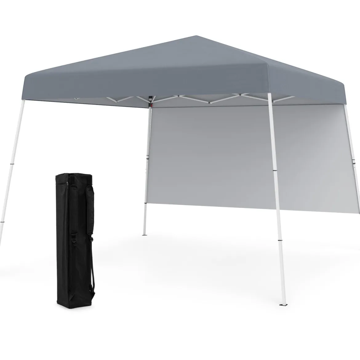 3 x 3 m Pop up Pavillon Faltpavillon Gartenzelt Wasserdicht & Sonnenschutz Gartenpavillon Grau